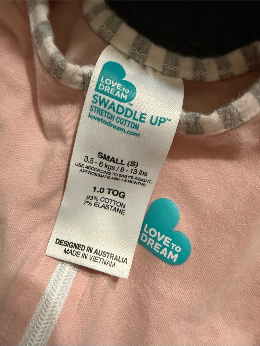 LOVE TO DREAM ✨ SWADDLE - Picture 3 of 4